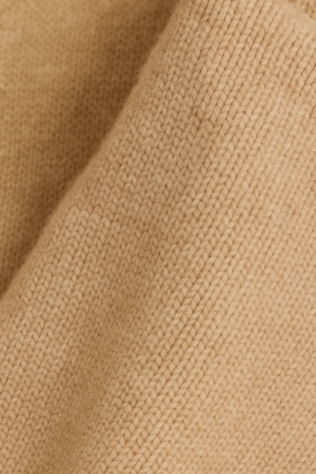 Knitted Sweater – Turtleneck & Button Detail Sleeves