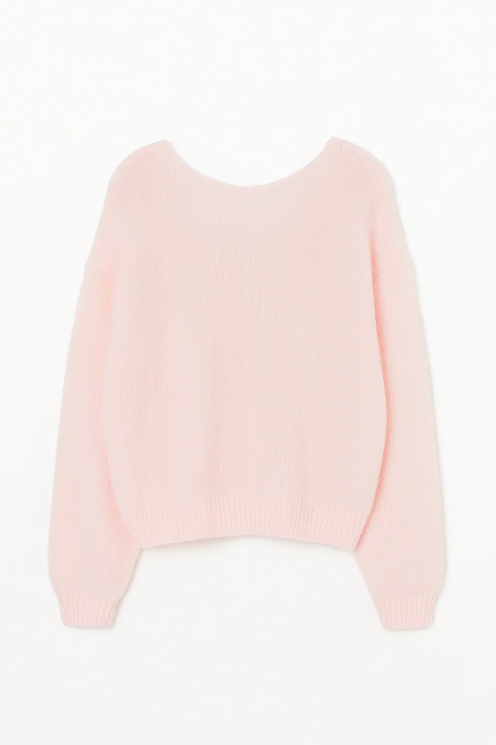 Knitted Sweater – Hairy Texture & Loose Fit