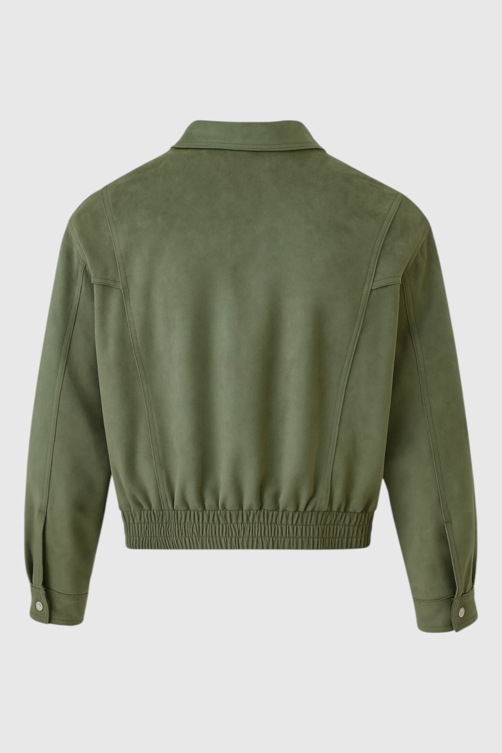 Green Bomber Jacket for Women