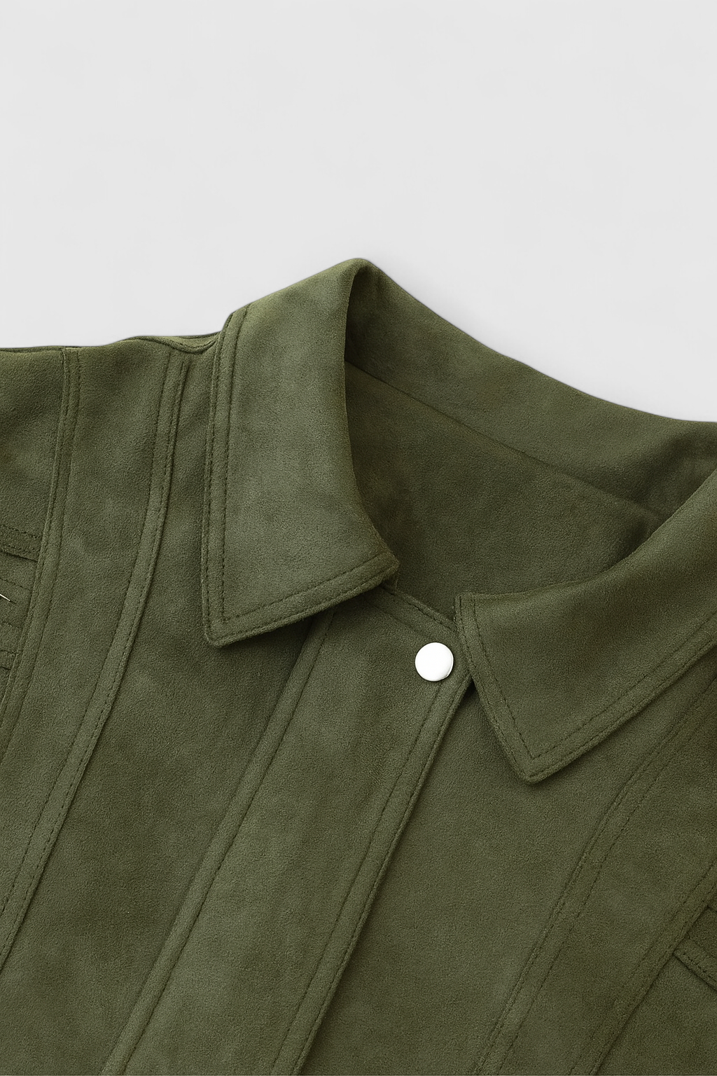 Green Bomber Jacket for Women