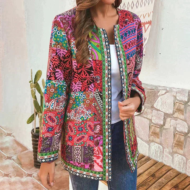 Zoe | Women's Floral Print Lightweight Jacket