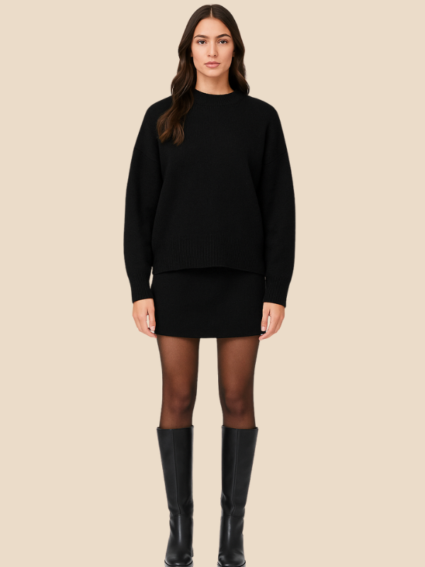 Heidi | Women's Elegant Outfit Sweater Skirt Set