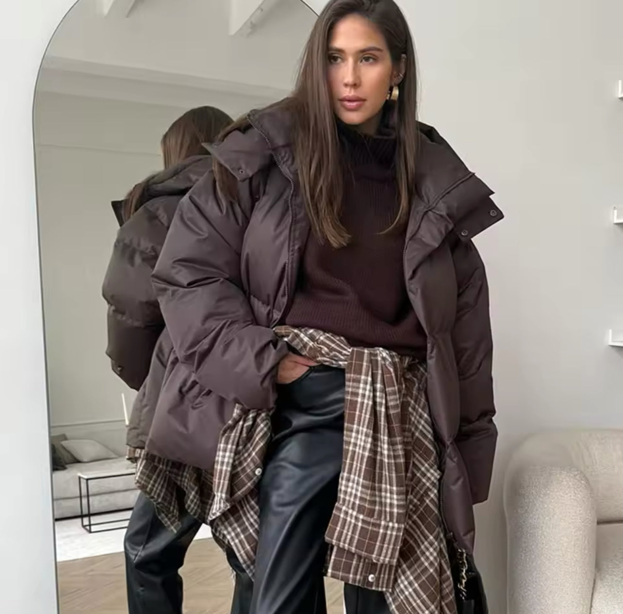 Harlow | Women's Stylish Winter Puffer Jacket