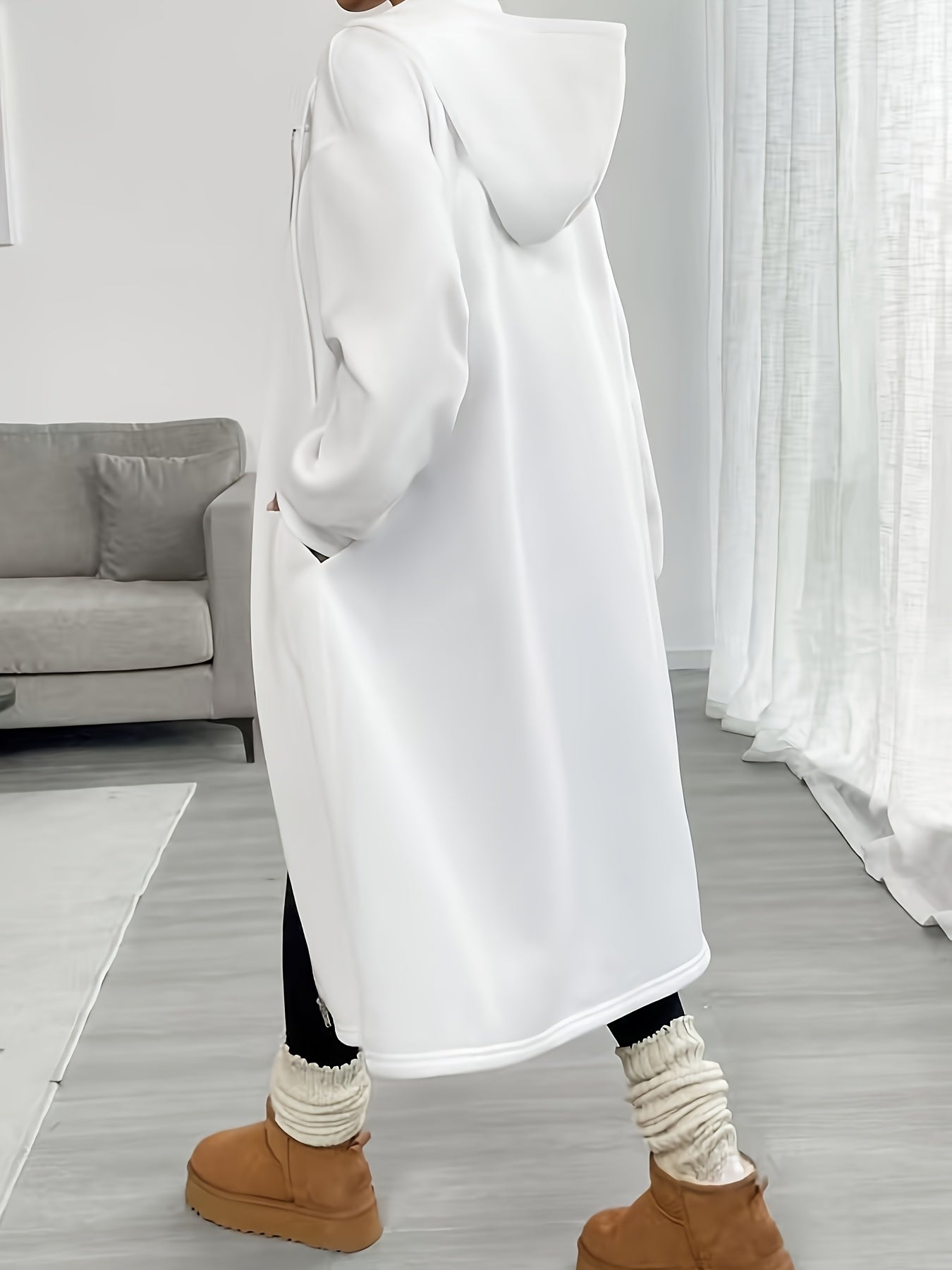 Jacket – Hooded Zip and Adjustable Closure