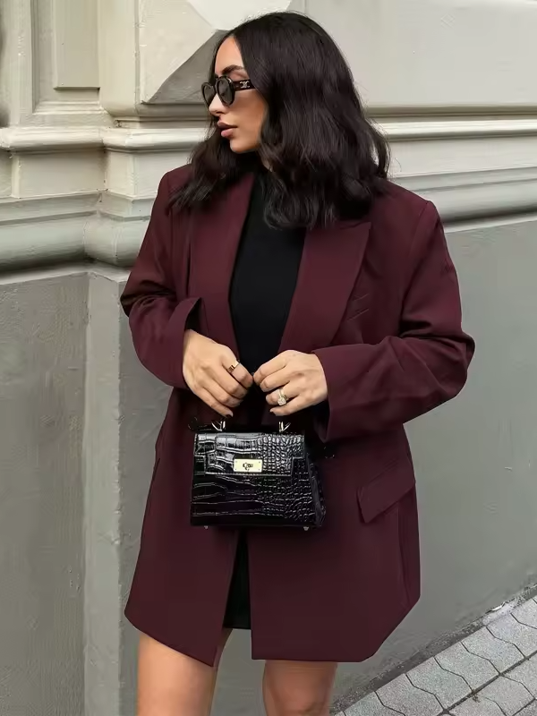 Kathy | Women’s Long Straight Blazer