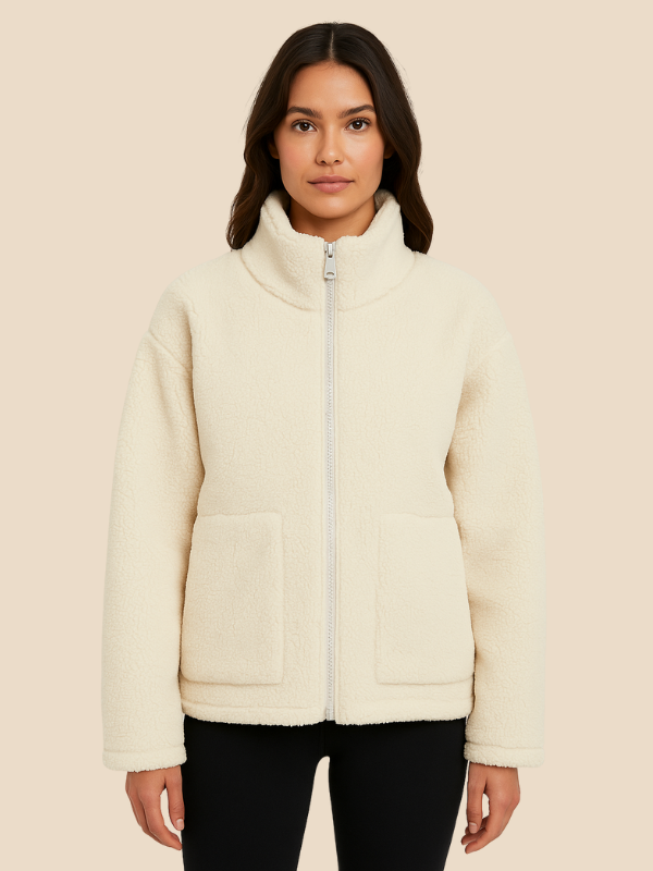Megan | Women's Soft Cozy Teddy Jacket