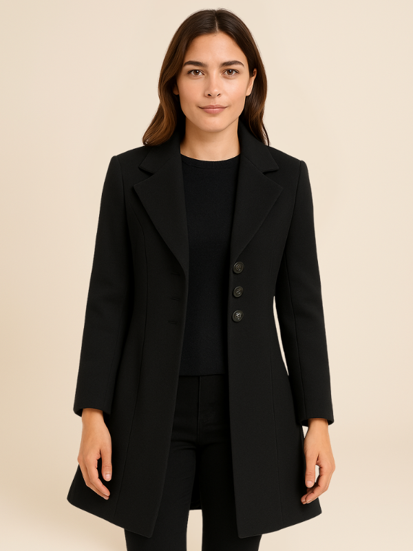 Kiara | Women's Elegant Long Sleeve Coat