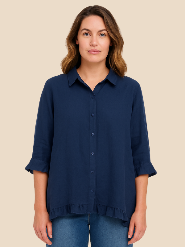 Sienna | Women's Elegant Long-Sleeve Shirt