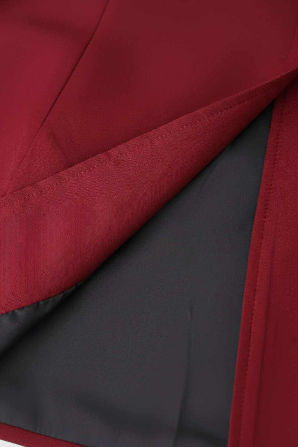 Long Ladies Red Coat