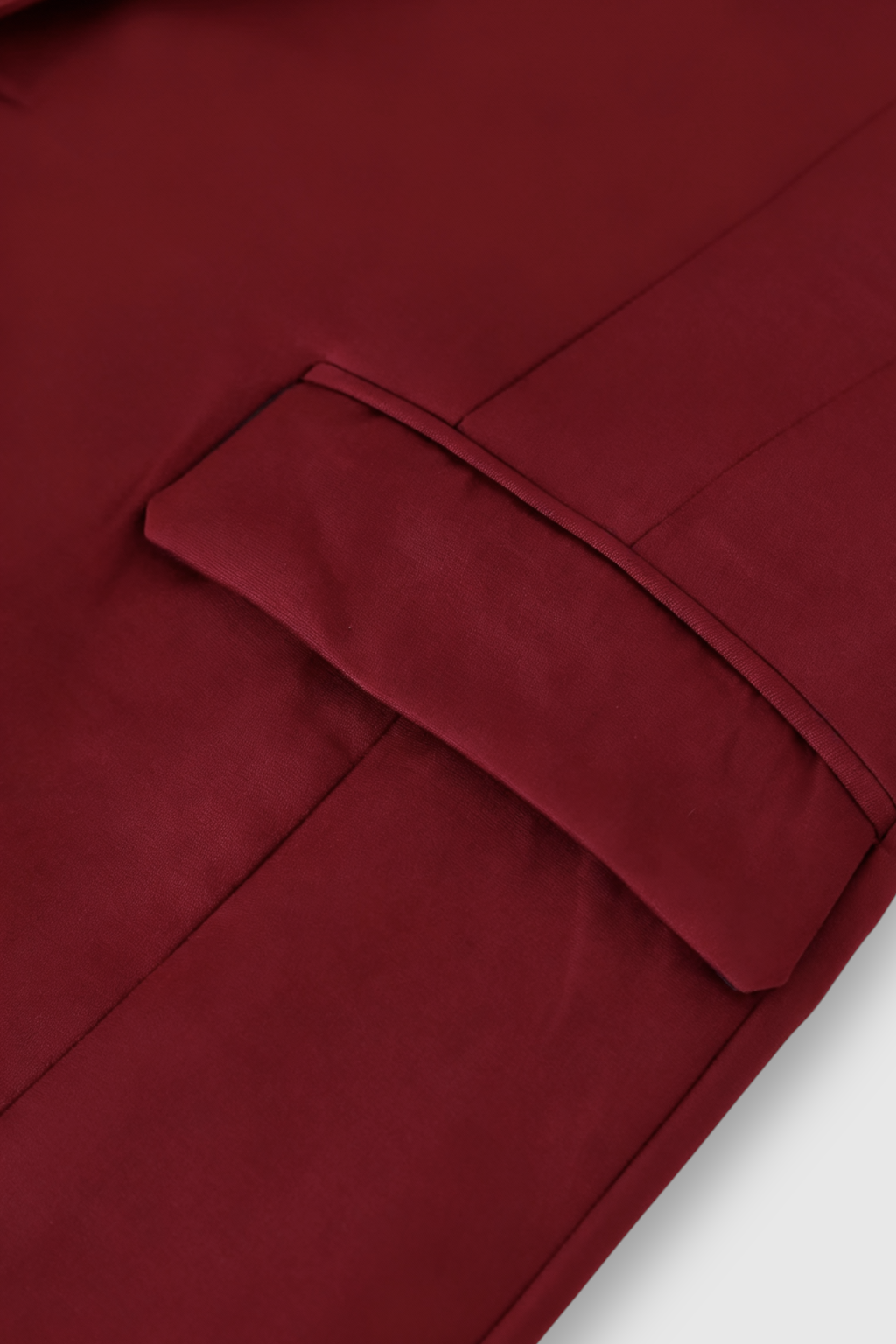 Long Ladies Red Coat