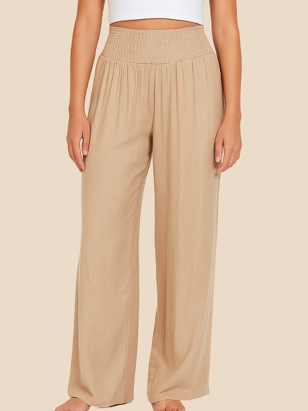 Mackenzie | Beach Wide Leg Pants for Women