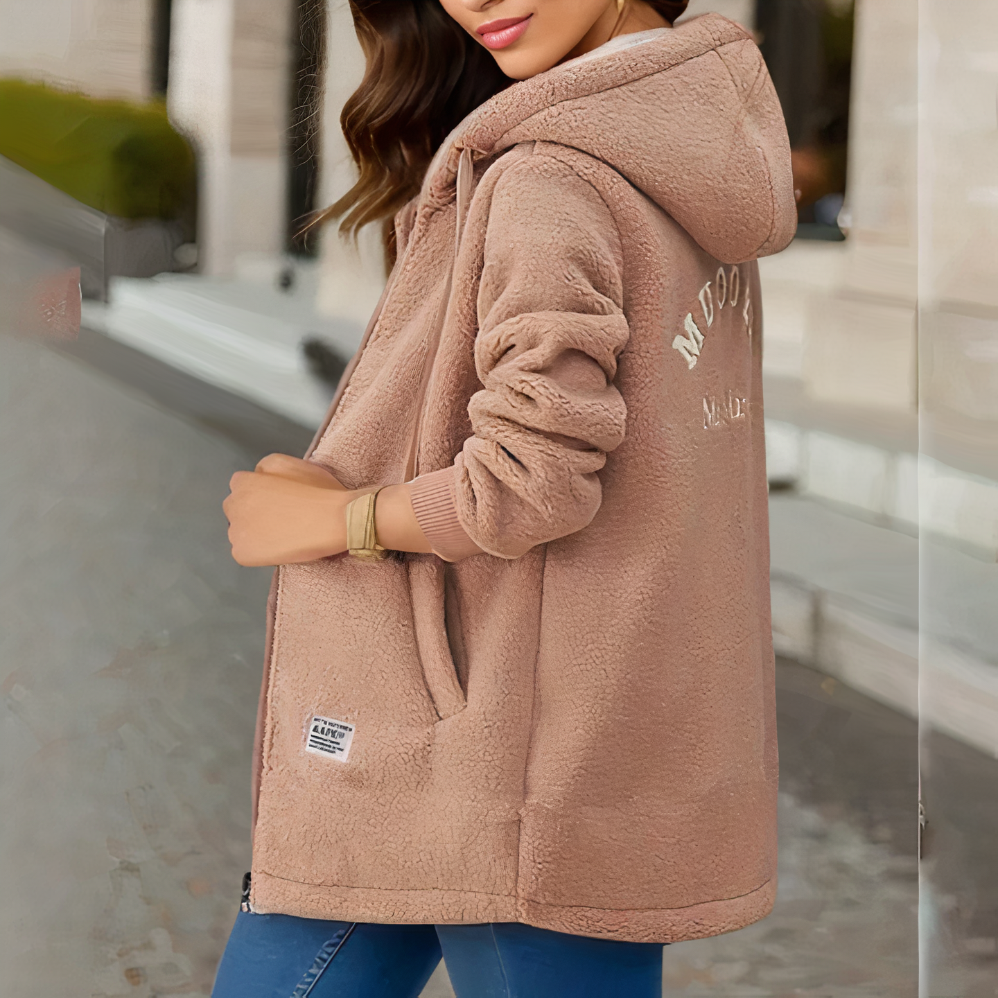 Adalyn | Women's Casual Hooded Fleece Jacket