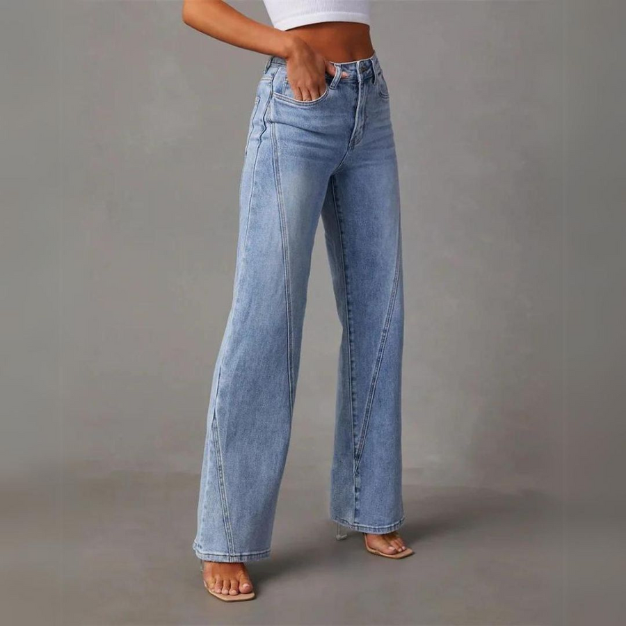 Zyrah | Wide-Leg Denim Jeans for Women