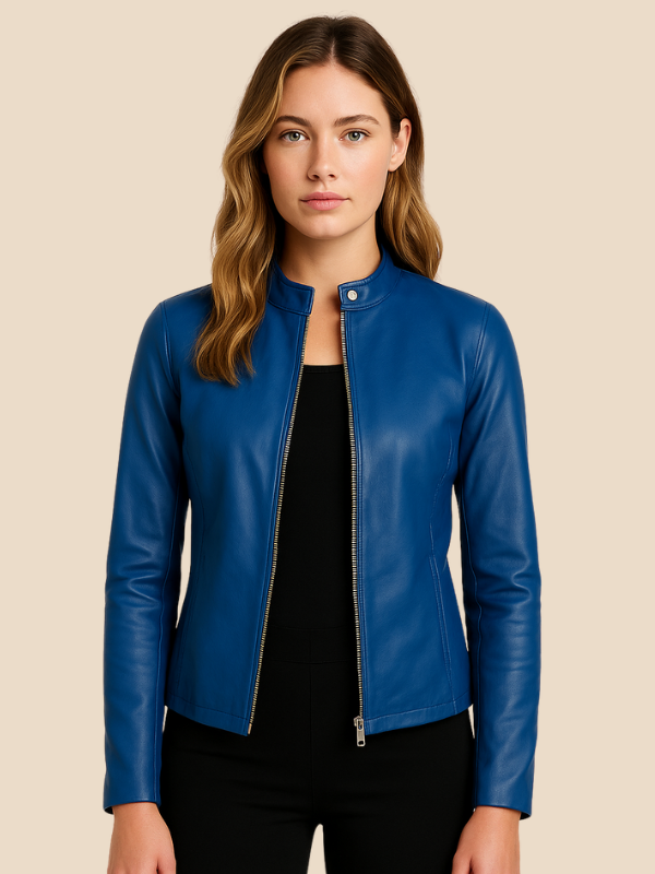 Brooke | Women's Vegan Leather Biker Jacket