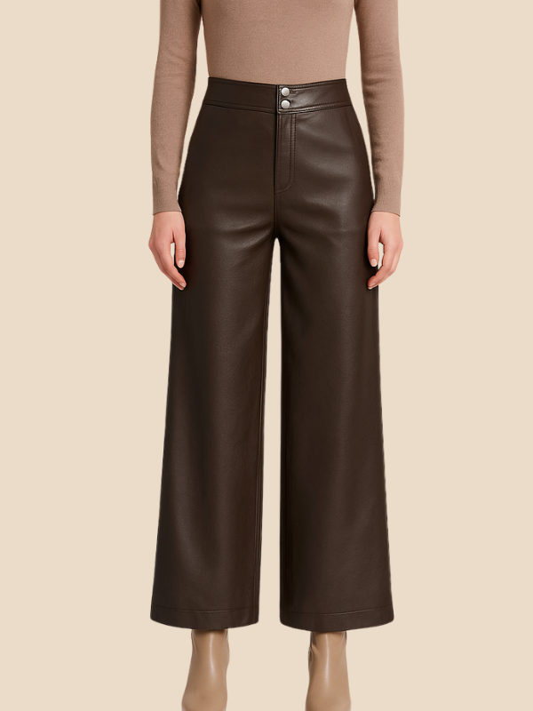 Abigail | Women's Statement Leather Trousers