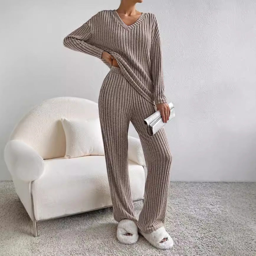 Sienna | Women's Casual Ribbed Knit Lounge Set