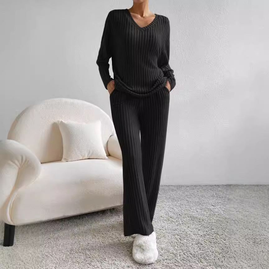 Sienna | Women's Casual Ribbed Knit Lounge Set