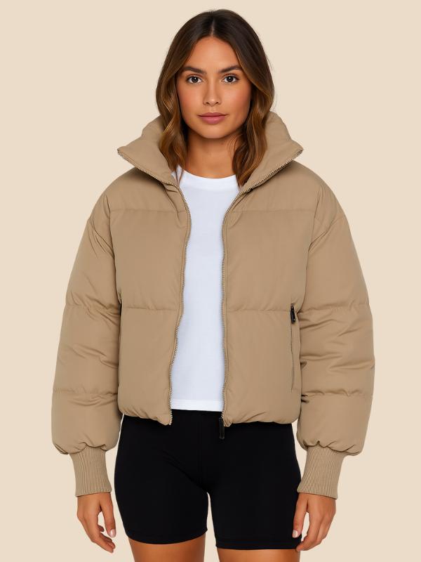 Catherine | Women's Cropped Puffer Jacket