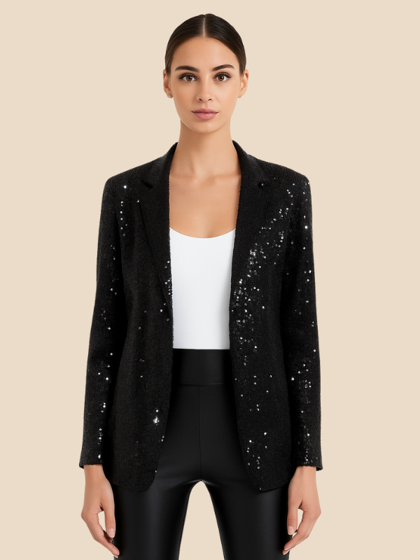 Precious | Women’s Elegant Sequin Blazer