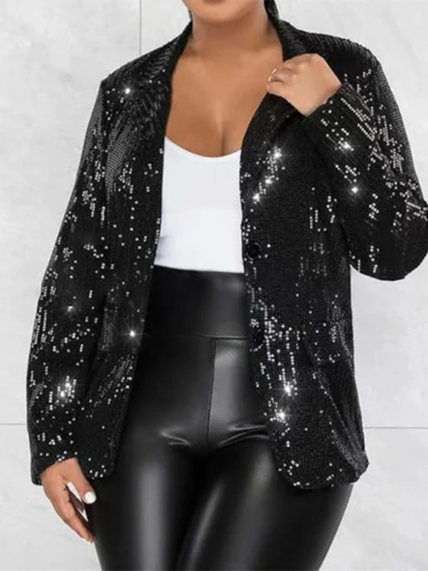 Precious | Women’s Elegant Sequin Blazer