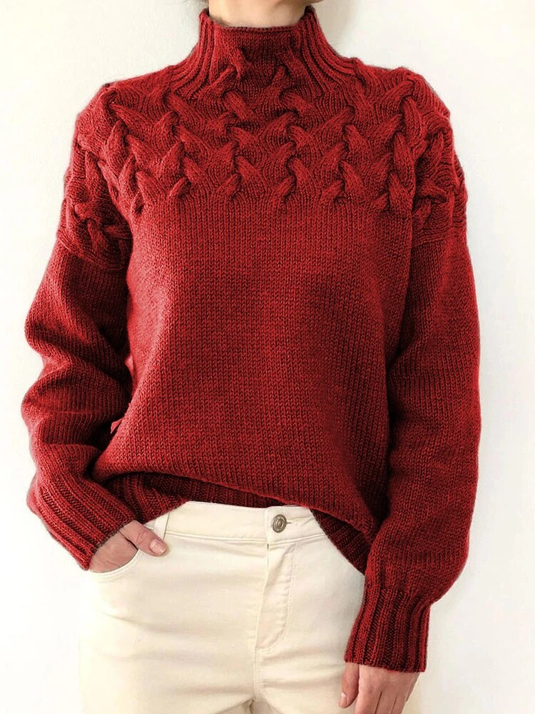 Nylah | Women’s Knitted Turtleneck Sweater