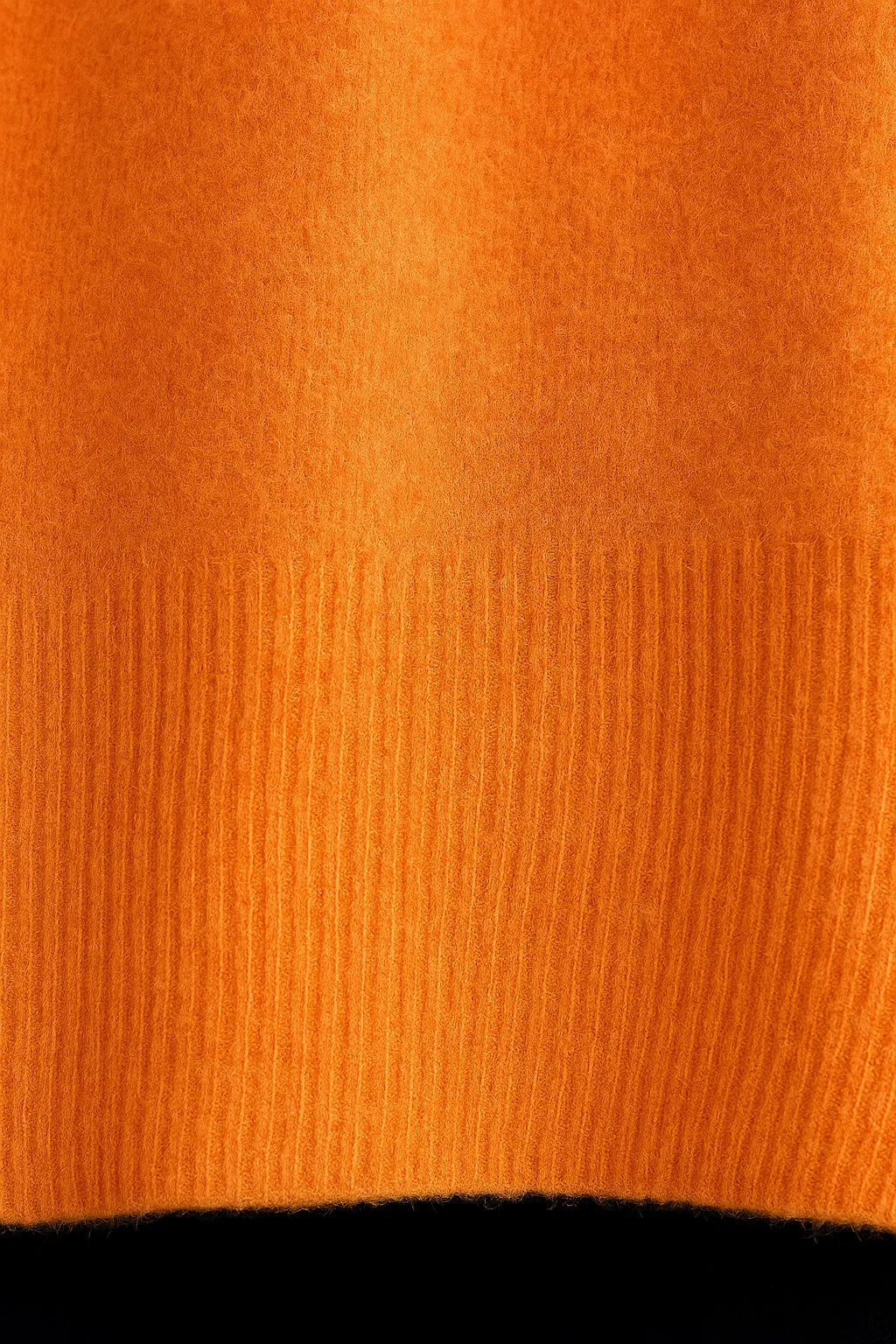 Ruby - Plain V-neck poncho sweater