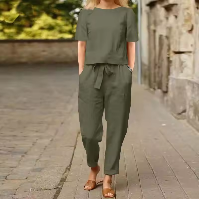 Jessica | Soft Linen Outfit Set for Women
