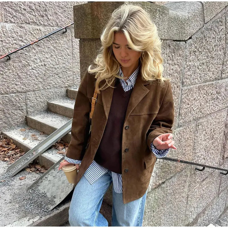 Sadie | Brown Jacket for Women