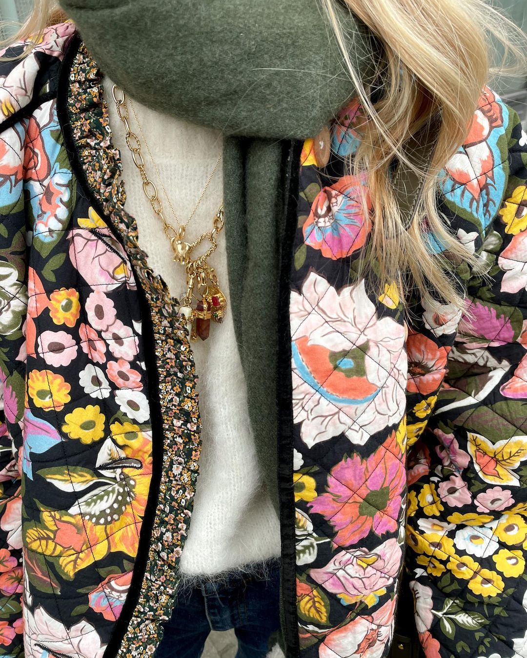 Morgan | Women's Floral Padded Jacket