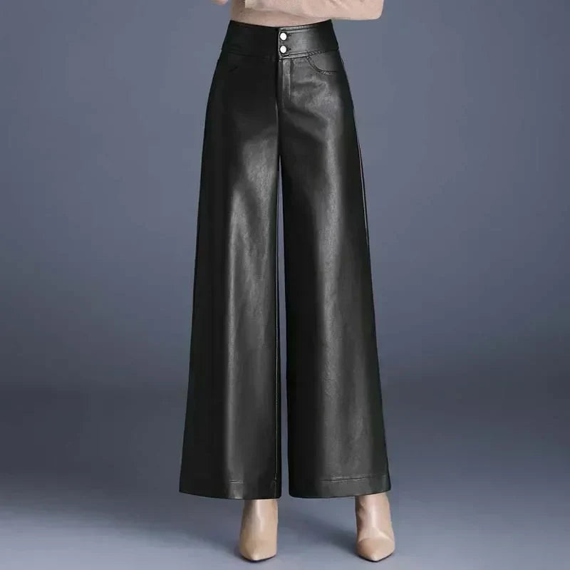 Abigail | Women's Statement Leather Trousers