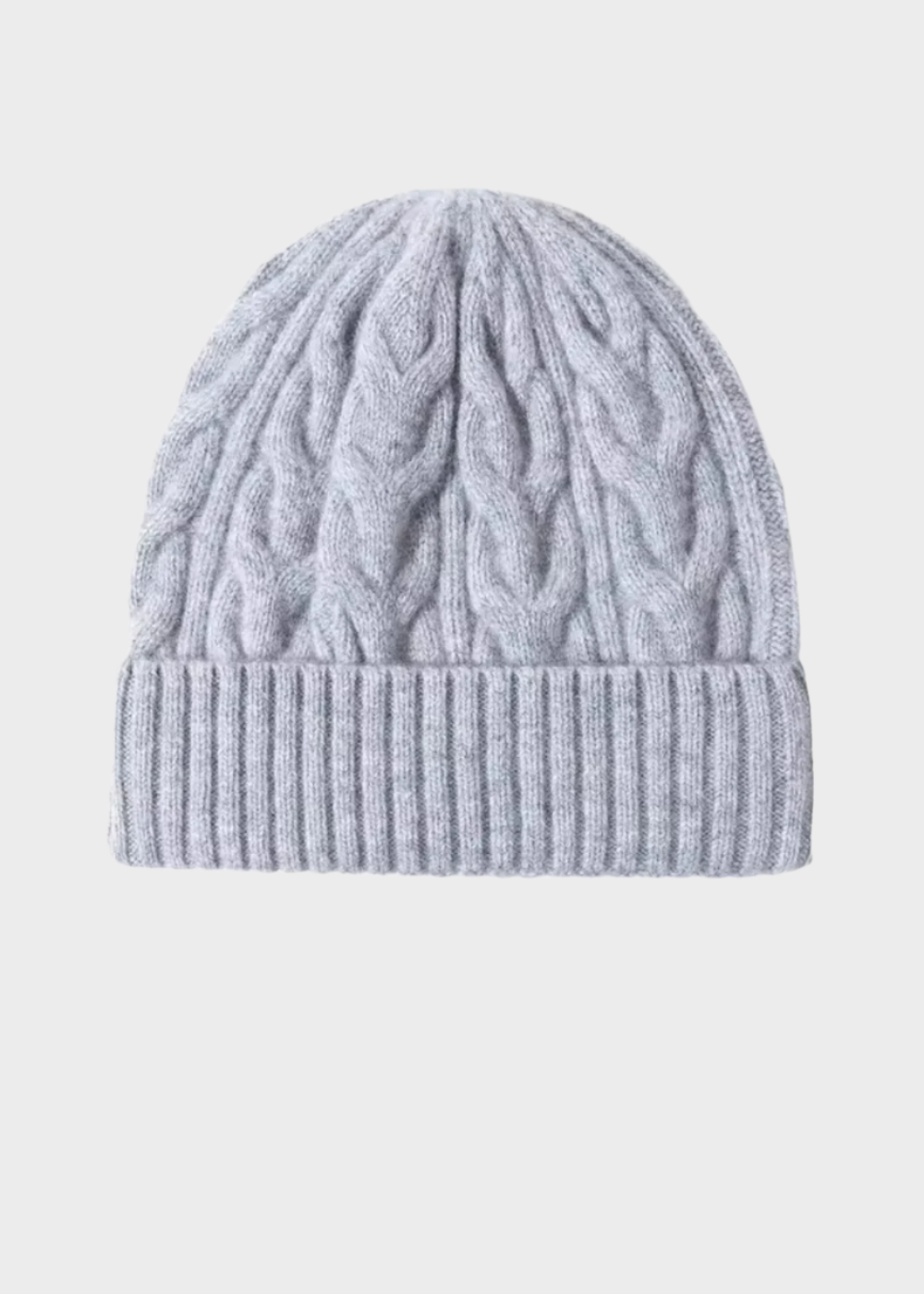 Ruby | Cable Knit Beanie for Women