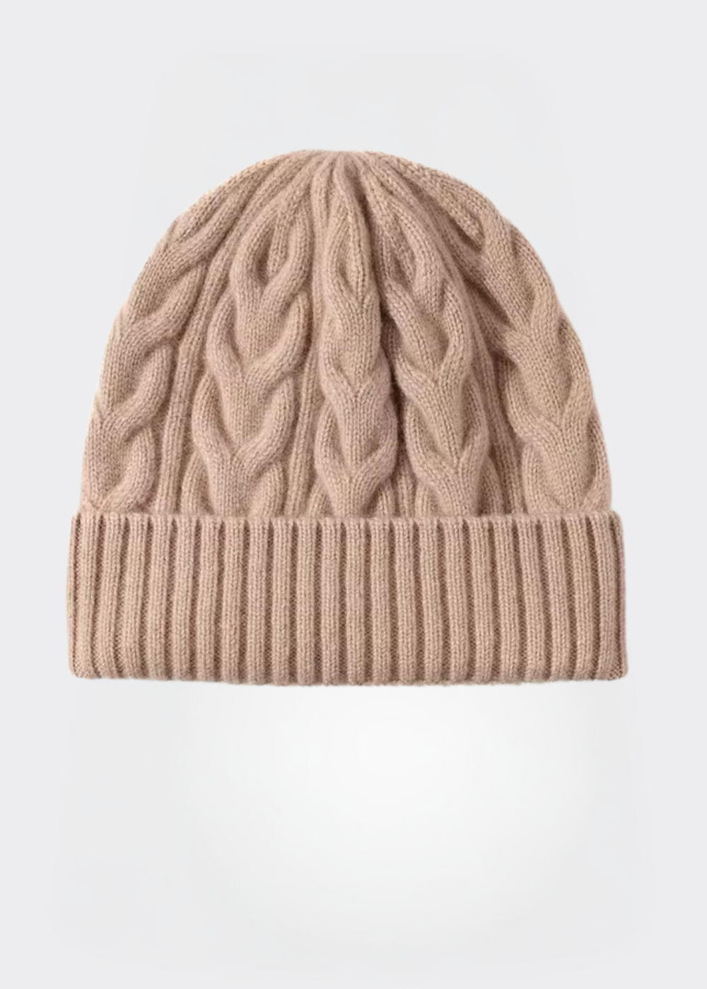 Ruby | Cable Knit Beanie for Women