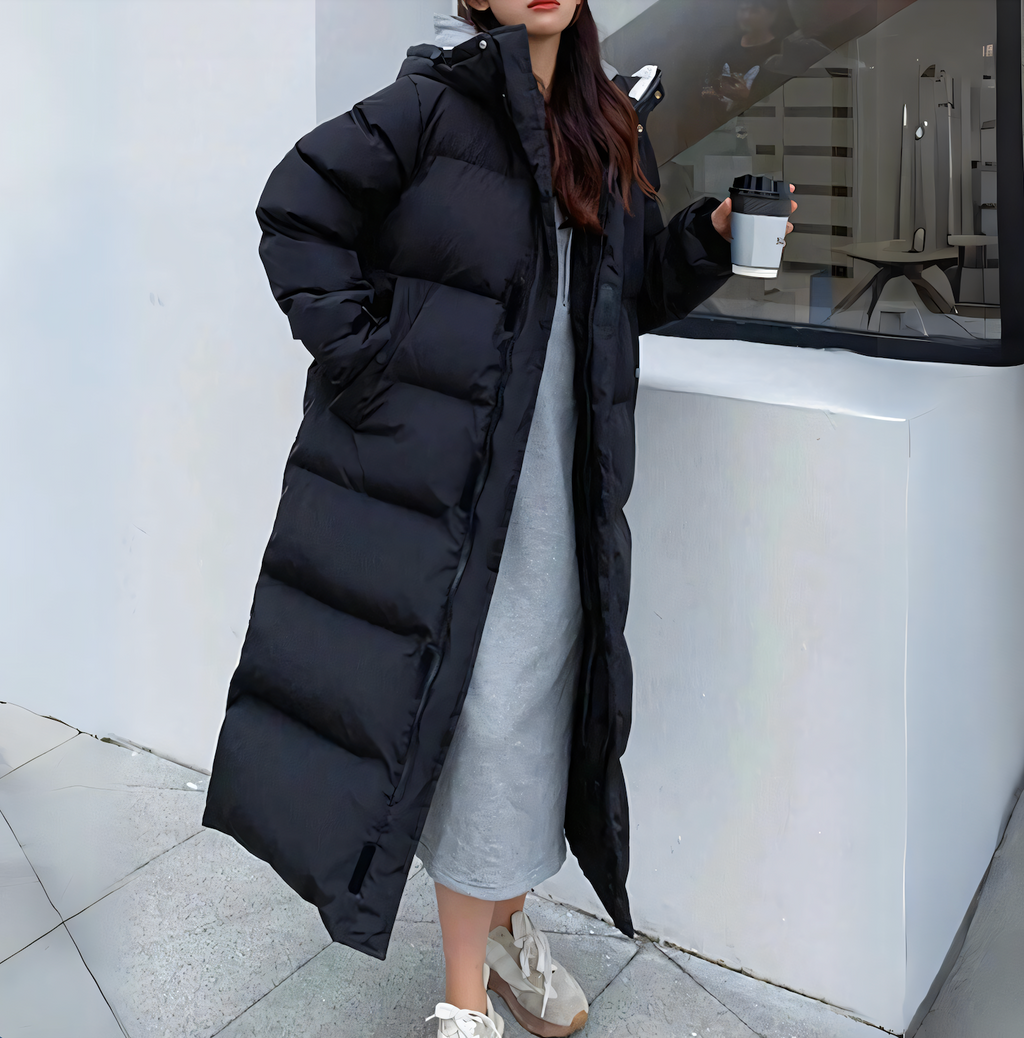 Elena | Long Puffer Jacket for Women