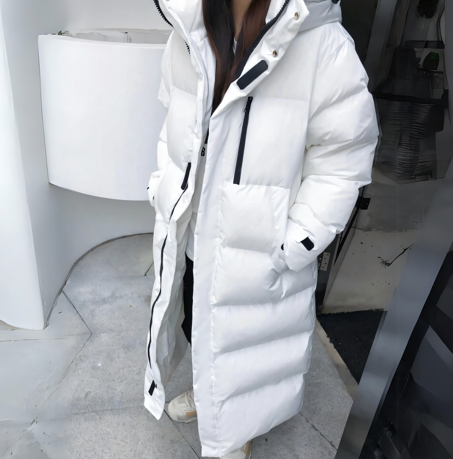Elena | Long Puffer Jacket for Women