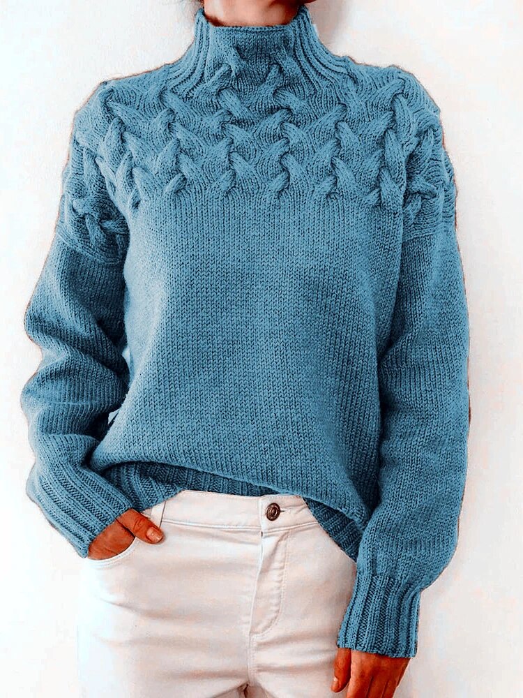 Nylah | Women’s Knitted Turtleneck Sweater