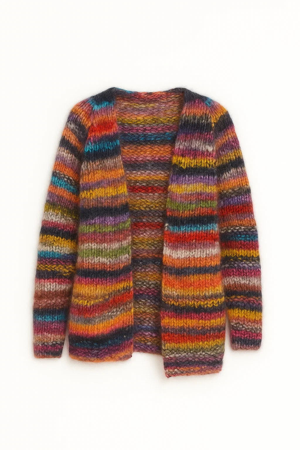 Solla - Colourful & Warm Cardigan