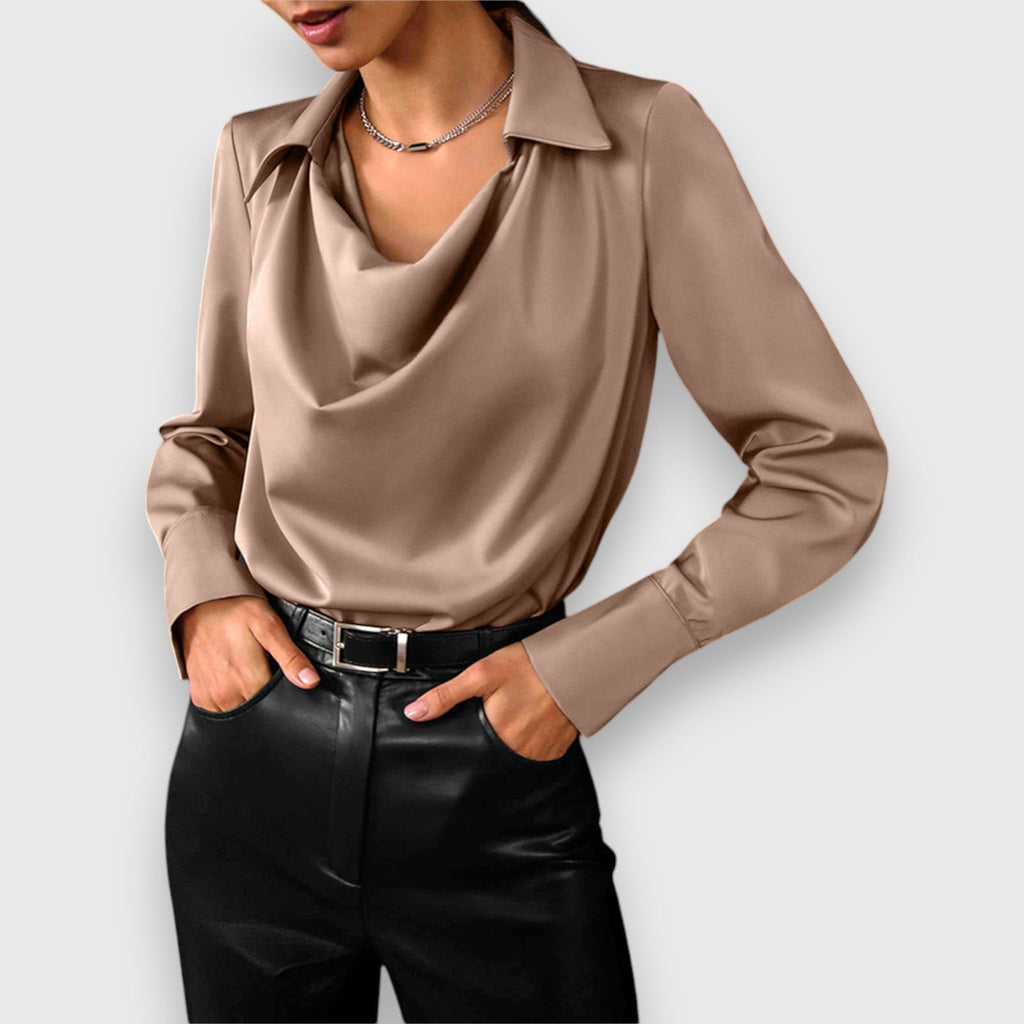 Remi | Women's Cowl Neck Blouse