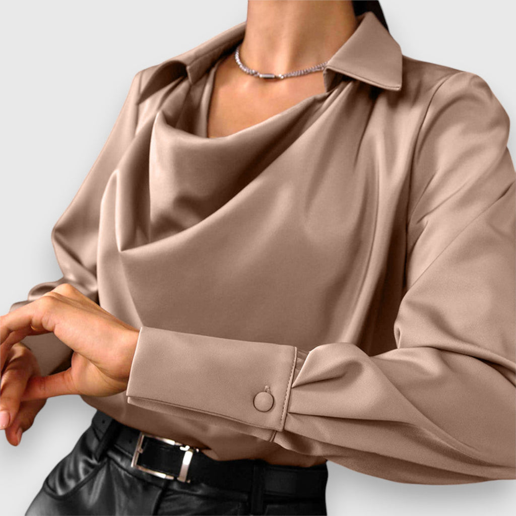 Remi | Women's Cowl Neck Blouse