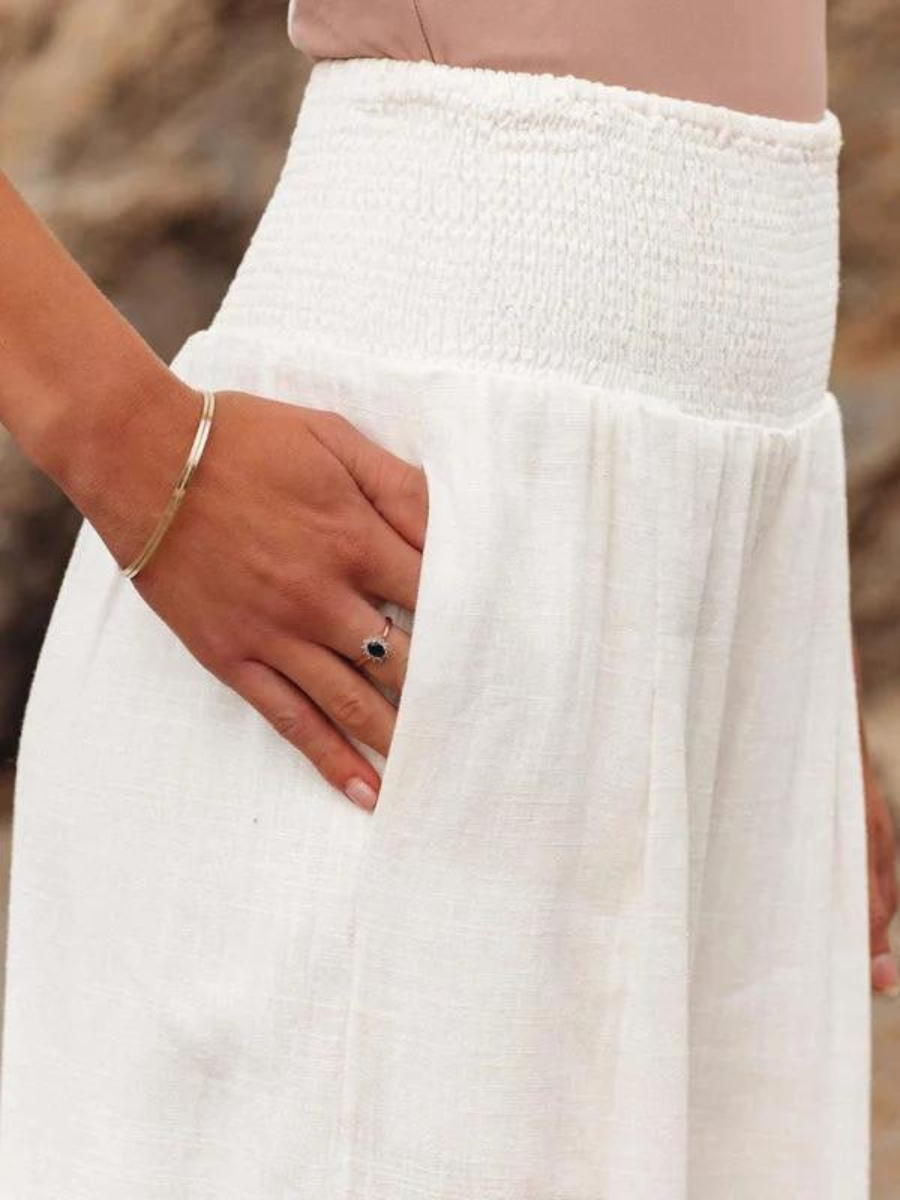 Mackenzie | Beach Wide Leg Pants for Women