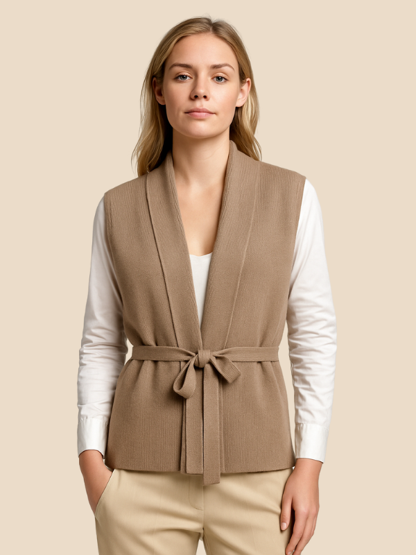 Victoria | Elegant Knit Vest for Women