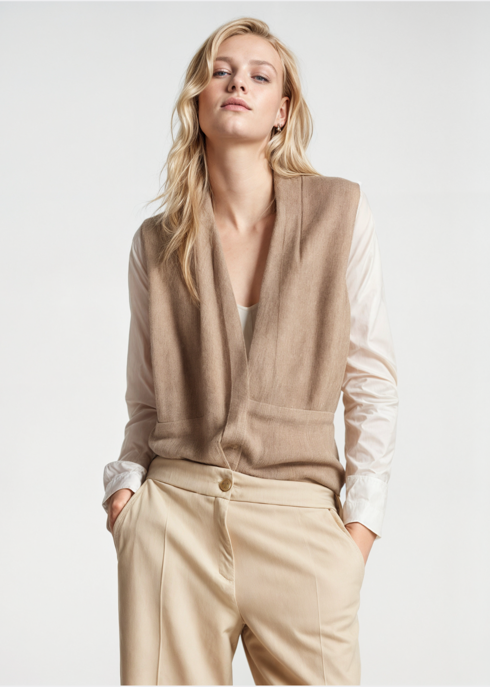 Victoria | Elegant Knit Vest for Women