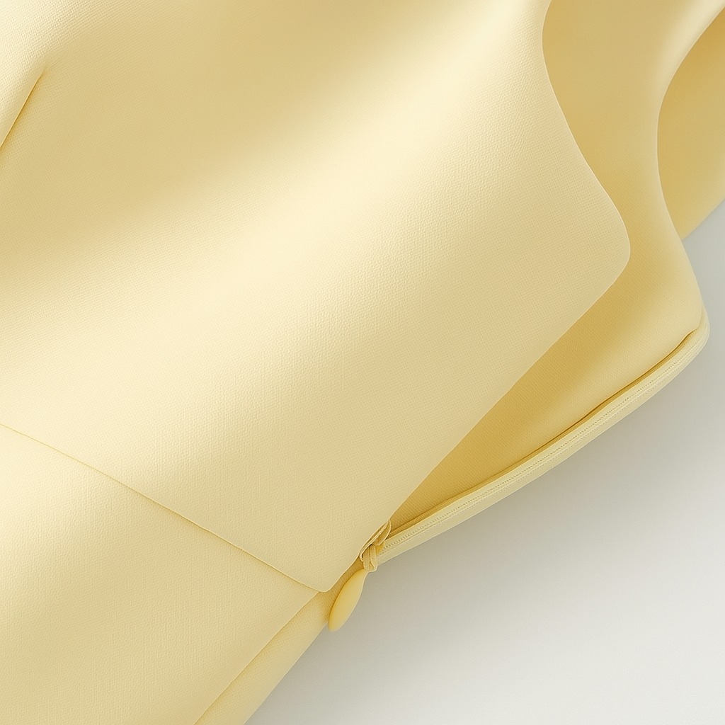 Amelie Slim Cami Top Yellow with Bow - Ideal Slim Cami Top Yellow for Every Season