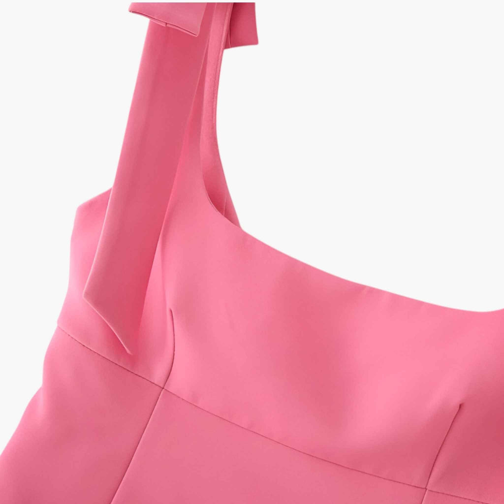 Amelie Women's Cami Top - Slim Bow in Pink