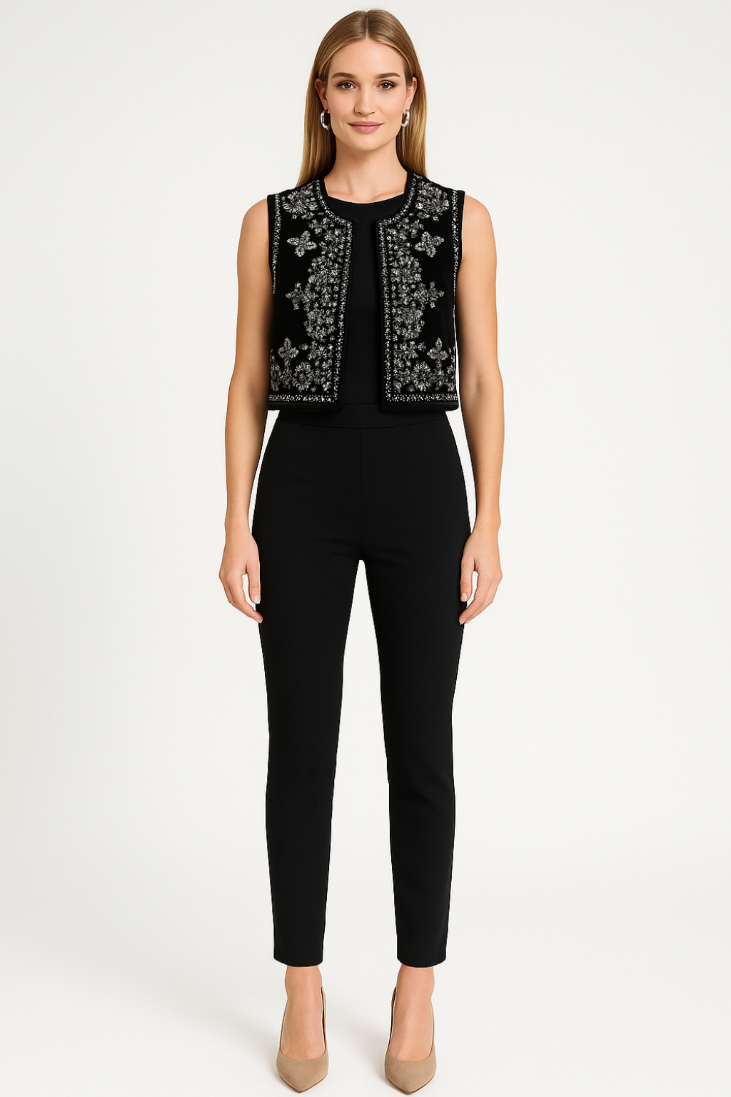 Women’s Boho Embroidered Vest