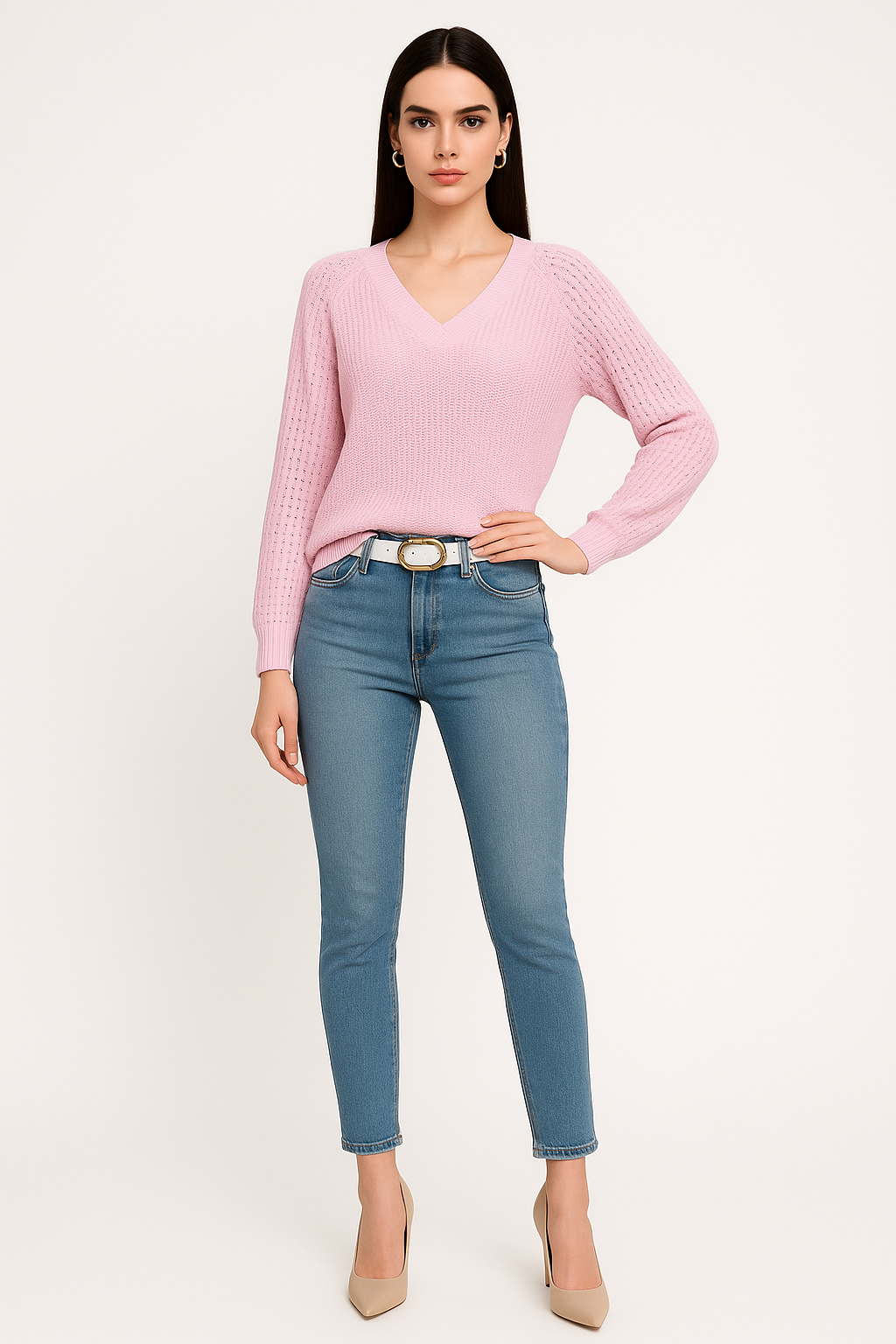 Women’s Classic V-Neck Sweater
