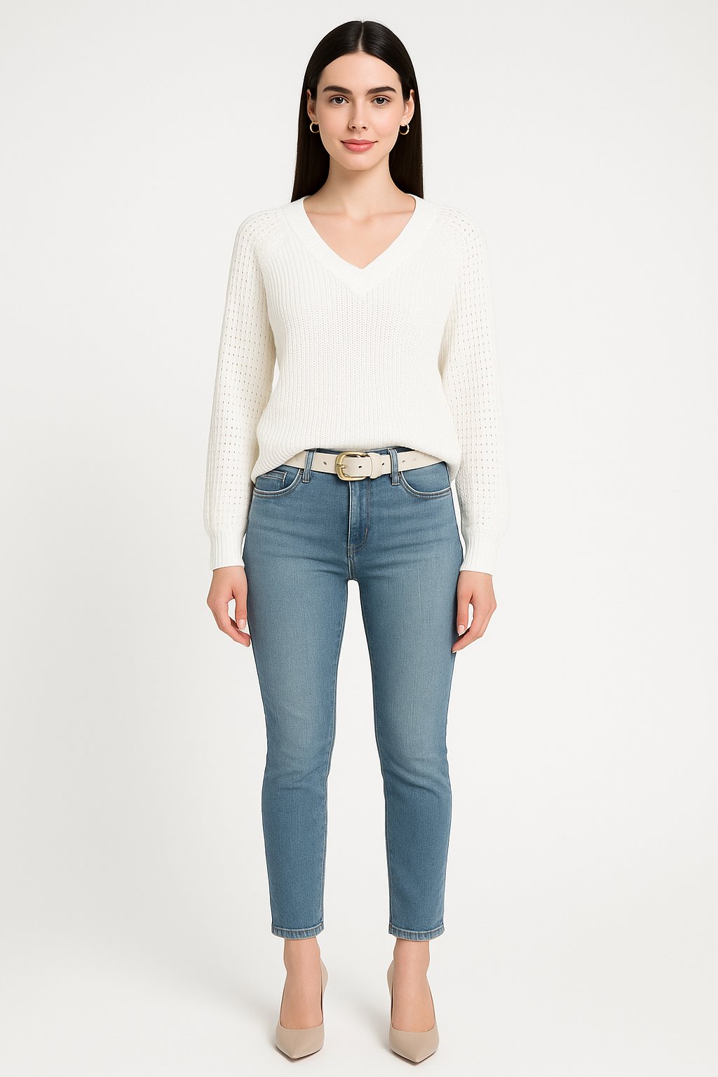 Women’s Classic V-Neck Sweater