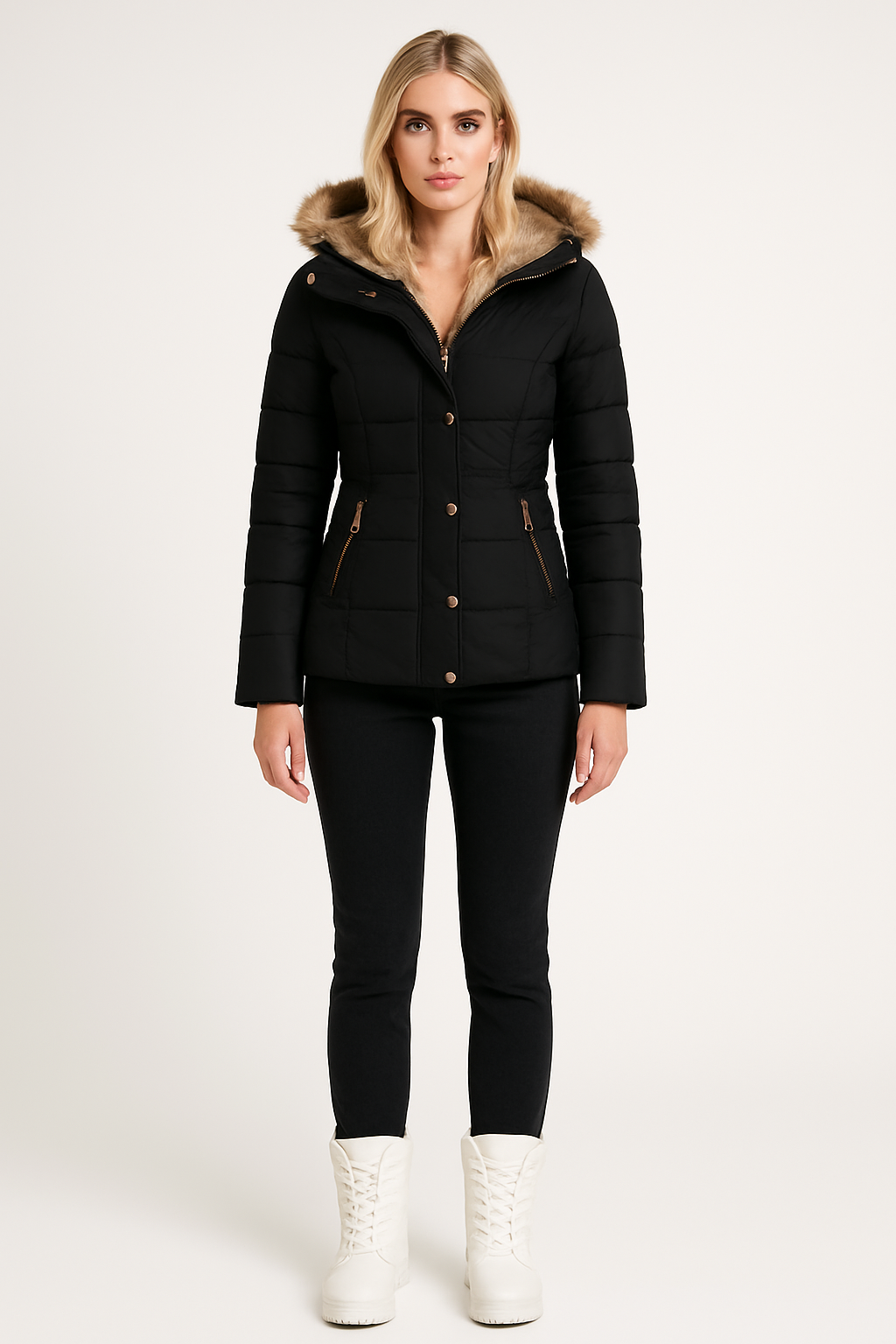 Women’s Insulated Hooded Down Coat