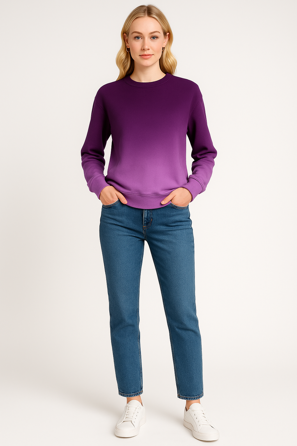 Women’s Lightweight Gradient Sweatshirt