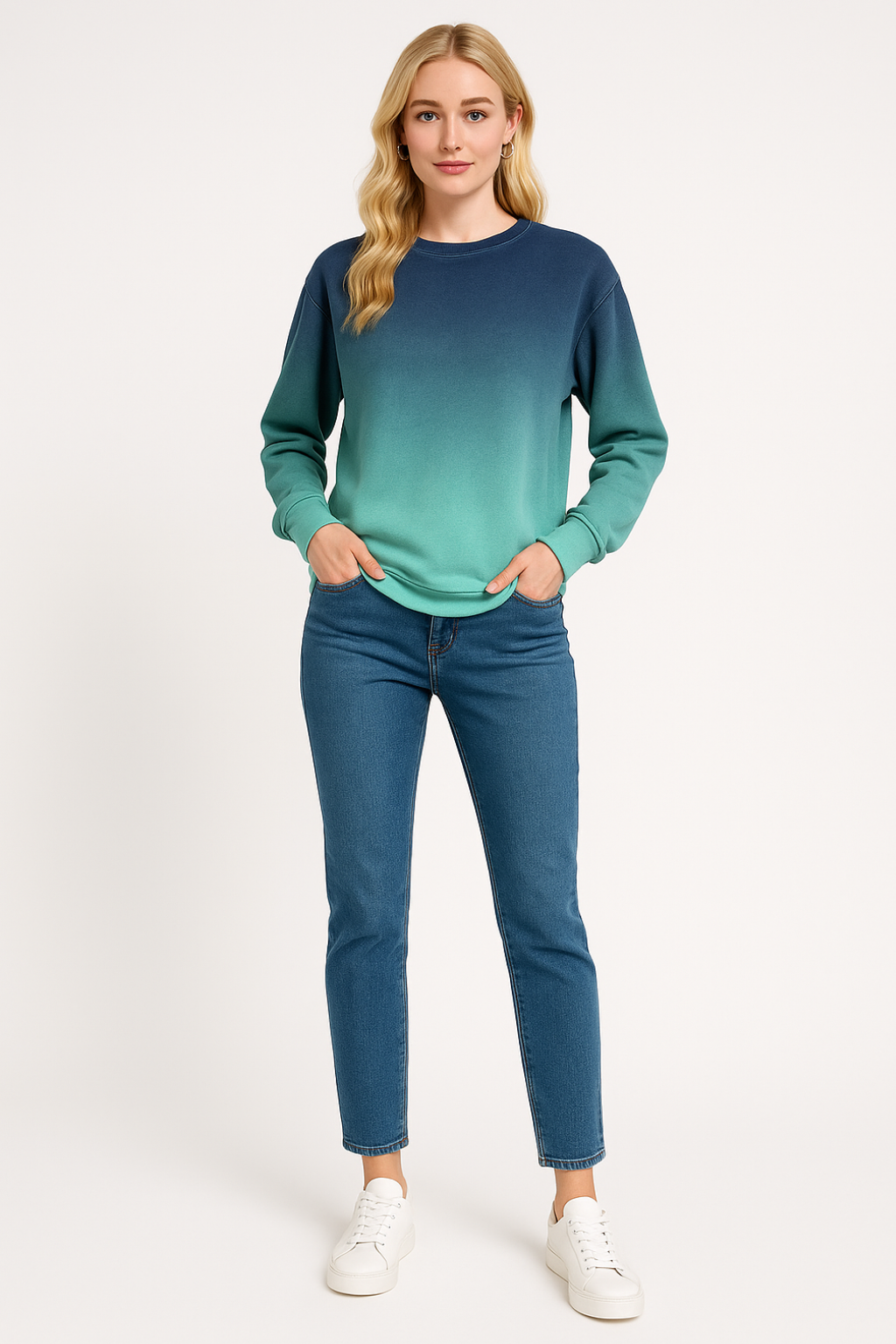 Women’s Lightweight Gradient Sweatshirt