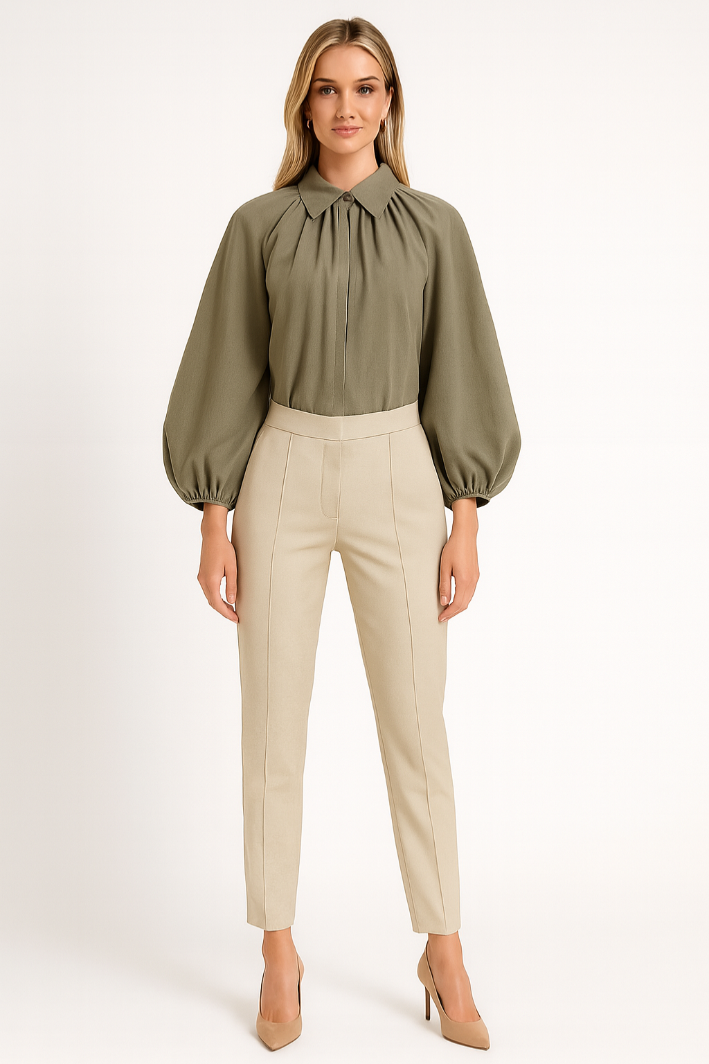 Women’s Loose-Fit Oversized Bomber Jacket